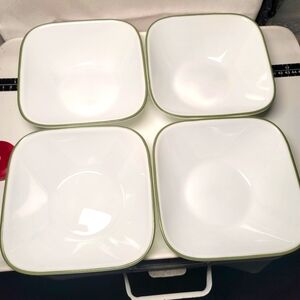 Corelle Simple Lines Bowls. Set of 4.  (637)